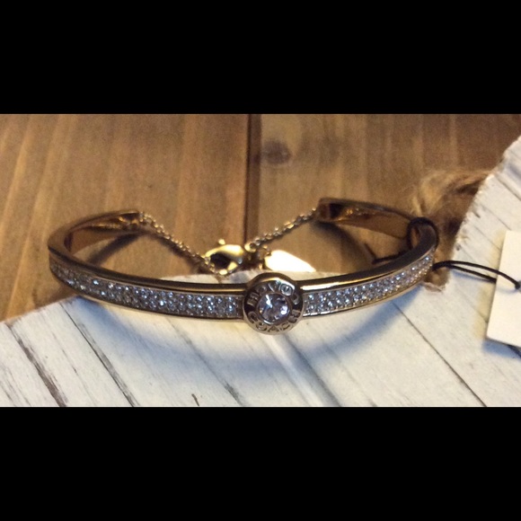 Authentic Coach Rhinestone Bracelet NWT - Picture 3 of 5
